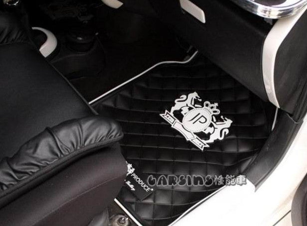 1 Set 5Pcs Junction Produce Car Latex Floor Mats Foot Mats White JP Lo –  Dragon Car