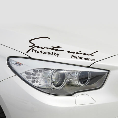 Car-styling Sports Mind Produced By Performance Power Motor Motorsport Sticker & Decal Accessories