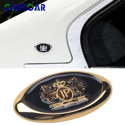 Car Styling 3D Metal VIP JP Stickers Junction Produce Emblem Badge Decals Personalized Decoration Golden/Silver Auto Sticker