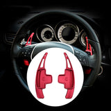 For Mercedes Benz A B E M Class w204 w212 GLK CLA GLA Car Steering Wheel Paddle Shift Extension Shifters DSG Car Sticker styling