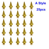 25pcs/set Brand New Plastic Spike Car Wheel Rivets For Wheel Rims Cap Lip Screw Bolt Tires Car Styling Tunning LGMD001-JT&P