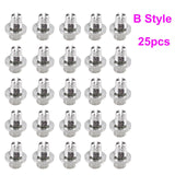 25pcs/set Brand New Plastic Spike Car Wheel Rivets For Wheel Rims Cap Lip Screw Bolt Tires Car Styling Tunning LGMD001-JT&P