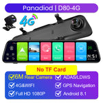 12 Inch Car DVR Android 8.1 4G WiFi GPS  Navigation Rearview Mirror Auto Recorder Car DVR Mirror Dash Camera FHD Car Mirror