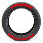 Rubber Letters Tire Sticker Car Tire Wheel Sticker Universal Fit 3D Logo Auto Motorcycle Tires Stickers Wheels Label DIY Styling