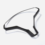 LUCKEASY For Tesla Model X car mirror/rear wing spoiler/steering wheel patch real carbonfiber accessories modification 15PCS
