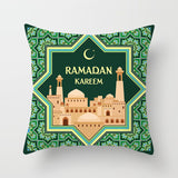 New hot Islamic style Ramadan Festival pattern polyester printing home decoration sofa cushion cover bed pillowcase pillow cover