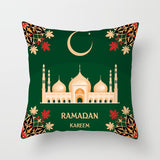 New hot Islamic style Ramadan Festival pattern polyester printing home decoration sofa cushion cover bed pillowcase pillow cover