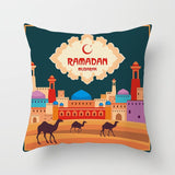 New hot Islamic style Ramadan Festival pattern polyester printing home decoration sofa cushion cover bed pillowcase pillow cover
