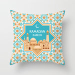 New hot Islamic style Ramadan Festival pattern polyester printing home decoration sofa cushion cover bed pillowcase pillow cover