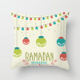 New hot Islamic style Ramadan Festival pattern polyester printing home decoration sofa cushion cover bed pillowcase pillow cover