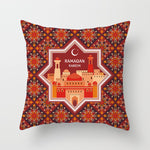 New hot Islamic style Ramadan Festival pattern polyester printing home decoration sofa cushion cover bed pillowcase pillow cover