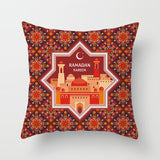New hot Islamic style Ramadan Festival pattern polyester printing home decoration sofa cushion cover bed pillowcase pillow cover