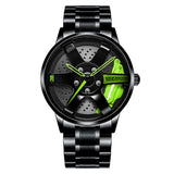 NIBOSI 2020 Car Rim Hub Wheel Watch Custom Design Car Rim Sports Wheel Watch Waterproof Creative Male Watches Men's Wristwatch