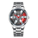 NIBOSI 2020 Car Rim Hub Wheel Watch Custom Design Car Rim Sports Wheel Watch Waterproof Creative Male Watches Men's Wristwatch