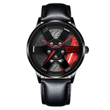 NIBOSI 2020 Car Rim Hub Wheel Watch Custom Design Car Rim Sports Wheel Watch Waterproof Creative Male Watches Men's Wristwatch