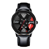 NIBOSI 2020 Car Rim Hub Wheel Watch Custom Design Car Rim Sports Wheel Watch Waterproof Creative Male Watches Men's Wristwatch