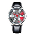 NIBOSI 2020 Car Rim Hub Wheel Watch Custom Design Car Rim Sports Wheel Watch Waterproof Creative Male Watches Men's Wristwatch