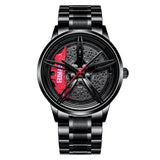 NIBOSI 2020 Car Rim Hub Wheel Watch Custom Design Car Rim Sports Wheel Watch Waterproof Creative Male Watches Men's Wristwatch