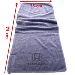 75x35 Microfiber Towel Car Cleaning Drying Cloth For Honda Mugen Civic City Accord Odyssey Spirior CRV Car Wash