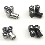 New Car Badge Wheel Tire Valve Cap Tyre Dust Cap For MERCEDES W211 BENZ AMG W204 W210 W203 CLA GLA