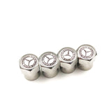 New Car Badge Wheel Tire Valve Cap Tyre Dust Cap For MERCEDES W211 BENZ AMG W204 W210 W203 CLA GLA