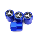 New Car Badge Wheel Tire Valve Cap Tyre Dust Cap For MERCEDES W211 BENZ AMG W204 W210 W203 CLA GLA