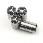 New Car Badge Wheel Tire Valve Cap Tyre Dust Cap For MERCEDES W211 BENZ AMG W204 W210 W203 CLA GLA