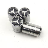 New Car Badge Wheel Tire Valve Cap Tyre Dust Cap For MERCEDES W211 BENZ AMG W204 W210 W203 CLA GLA