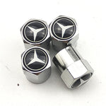 New Car Badge Wheel Tire Valve Cap Tyre Dust Cap For MERCEDES W211 BENZ AMG W204 W210 W203 CLA GLA