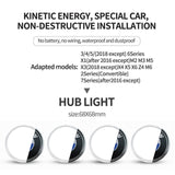 Hub Light Car Wheel Caps Light Center Cover Lighting Cap Floating Illumination LED auto For bmw for benz for LEXUS for AUDI