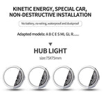 Hub Light Car Wheel Caps Light Center Cover Lighting Cap Floating Illumination LED auto For bmw for benz for LEXUS for AUDI