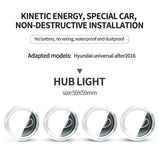 Hub Light Car Wheel Caps Light Center Cover Lighting Cap Floating Illumination LED auto For bmw for benz for LEXUS for AUDI