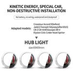 Hub Light Car Wheel Caps Light Center Cover Lighting Cap Floating Illumination LED auto For bmw for benz for LEXUS for AUDI