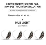 Hub Light Car Wheel Caps Light Center Cover Lighting Cap Floating Illumination LED auto For bmw for benz for LEXUS for AUDI