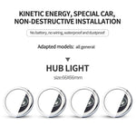 Hub Light Car Wheel Caps Light Center Cover Lighting Cap Floating Illumination LED auto For bmw for benz for LEXUS for AUDI