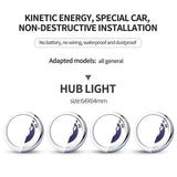 Hub Light Car Wheel Caps Light Center Cover Lighting Cap Floating Illumination LED auto For bmw for benz for LEXUS for AUDI