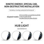Hub Light Car Wheel Caps Light Center Cover Lighting Cap Floating Illumination LED auto For bmw for benz for LEXUS for AUDI