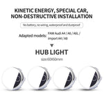 Hub Light Car Wheel Caps Light Center Cover Lighting Cap Floating Illumination LED auto For bmw for benz for LEXUS for AUDI