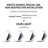 Hub Light Car Wheel Caps Light Center Cover Lighting Cap Floating Illumination LED auto For bmw for benz for LEXUS for AUDI