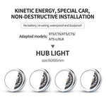 Hub Light Car Wheel Caps Light Center Cover Lighting Cap Floating Illumination LED auto For bmw for benz for LEXUS for AUDI