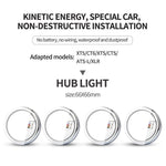 Hub Light Car Wheel Caps Light Center Cover Lighting Cap Floating Illumination LED auto For bmw for benz for LEXUS for AUDI