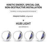 Hub Light Car Wheel Caps Light Center Cover Lighting Cap Floating Illumination LED auto For bmw for benz for LEXUS for AUDI