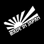 Made In Japan Letter Car Styling Decorative Stickers Reflective Auto Decals 2019
