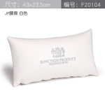 White Leather JP Junction Produce Vip Car Throw Pillows Cushion Backrest Headrest Neck Pillow Shoulder Pad For Auto Interior