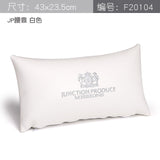 White Leather JP Junction Produce Vip Car Throw Pillows Cushion Backrest Headrest Neck Pillow Shoulder Pad For Auto Interior
