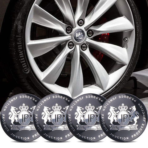 4pcs 56mm JP Junction produce logo car emblem Wheel Center Hub sticker Auto badge Decals for Nissan Toyota Honda Accessories