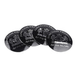 4pcs/lot Car Styling 56mm aluminum Alloy JP Junction produce Car decoration sticker Tyre Steering Wheel Center Hub Cap Sticker