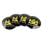 4pcs/lot Car Styling 56mm aluminum Alloy JP Junction produce Car decoration sticker Tyre Steering Wheel Center Hub Cap Sticker