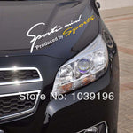 Sports Mind Car Stickers Sports Mind Produced by Sport Car Eyelids Decal for Toyota Ford Chevrolet Volkswagen Tesla Honda Lada