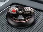 Car Ornaments Creative Metal Space Solar Rotation Car Perfume Decoration High-grade Alloy Aromatherapy Car Interior Produc